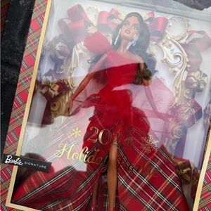 Signature 2024 Holiday Doll in Red